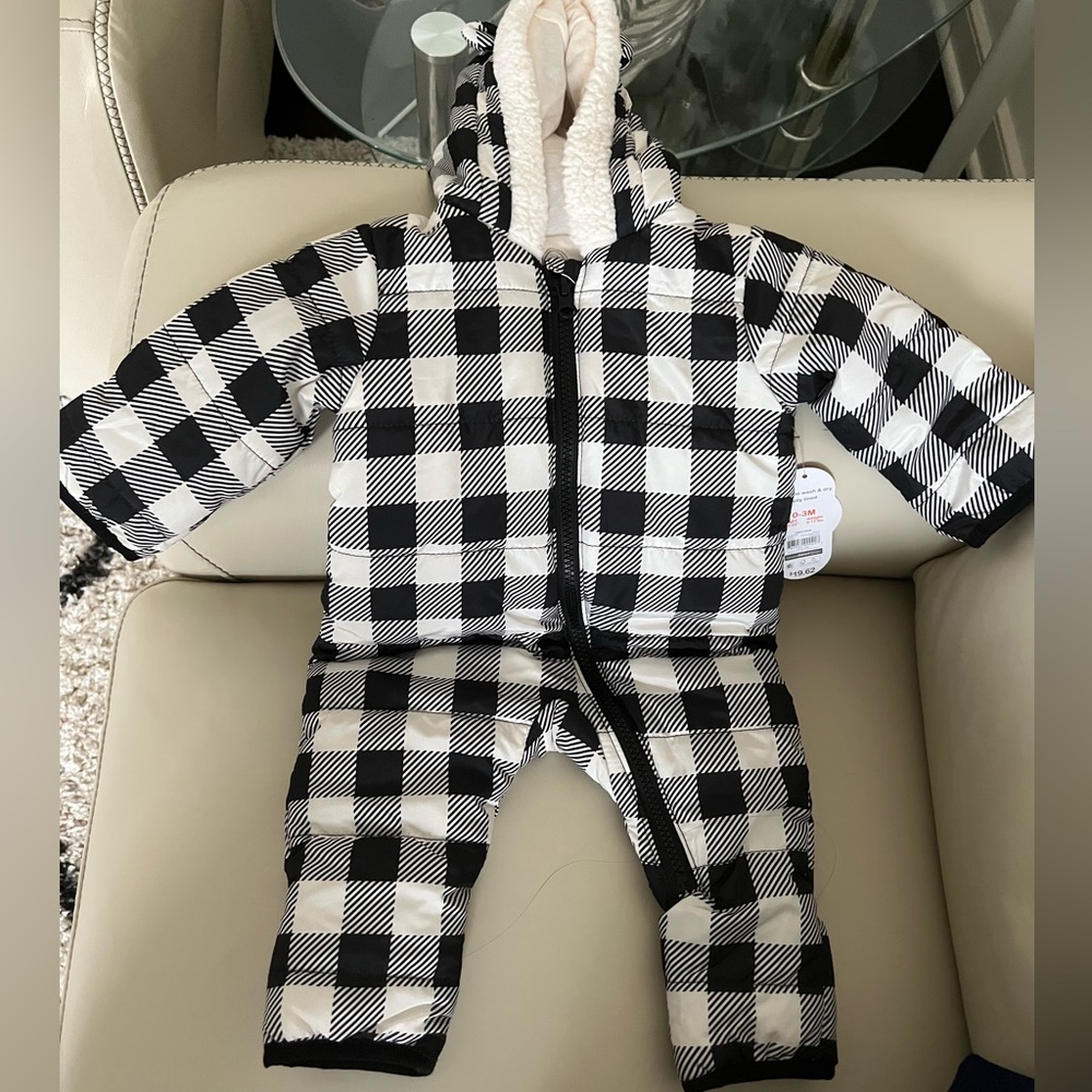 0- 3 months Baby snow suit